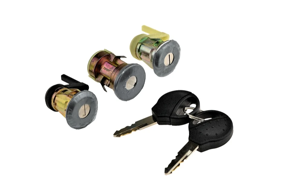 NTY kit d'inserts de serrure porte/coffre