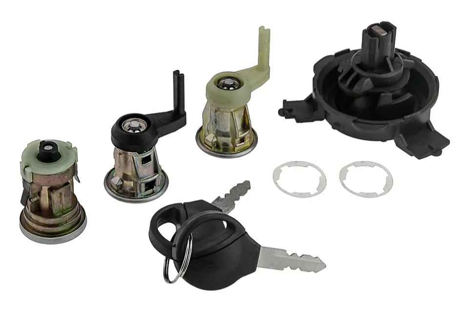 NTY Kit de barillets de serrure (portes, coffre, bouchon carburant)