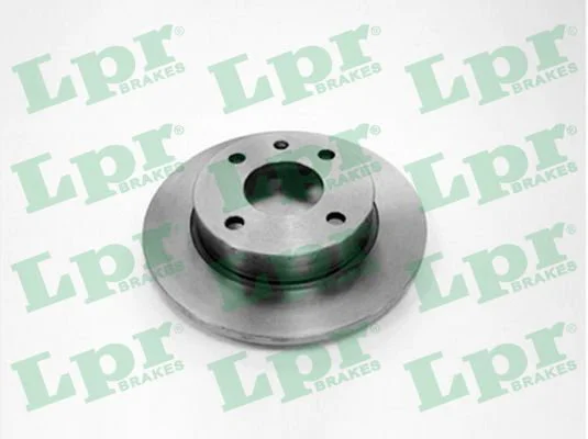 LPR Jeu de 2 disques de frein pour Ford Fiesta 3/Escort 5