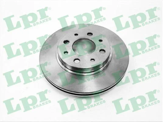LPR Jeu 2 disques de frein pour Fiat 500