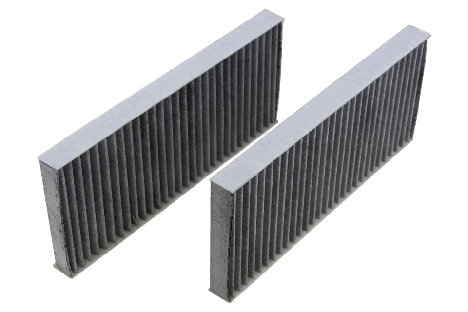 NTY Filtre d'habitacle charbon actif 240 x 108 x 20 mm