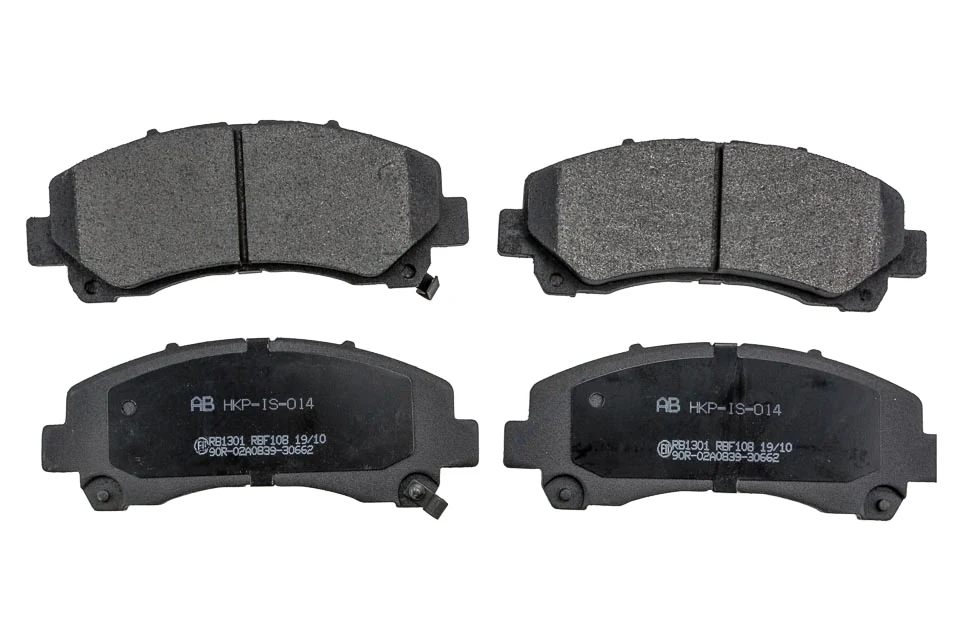 ALPHA brakes plaquettes de frein avant