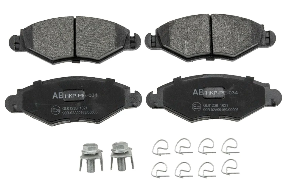 ALPHA brakes plaquettes de frein avant