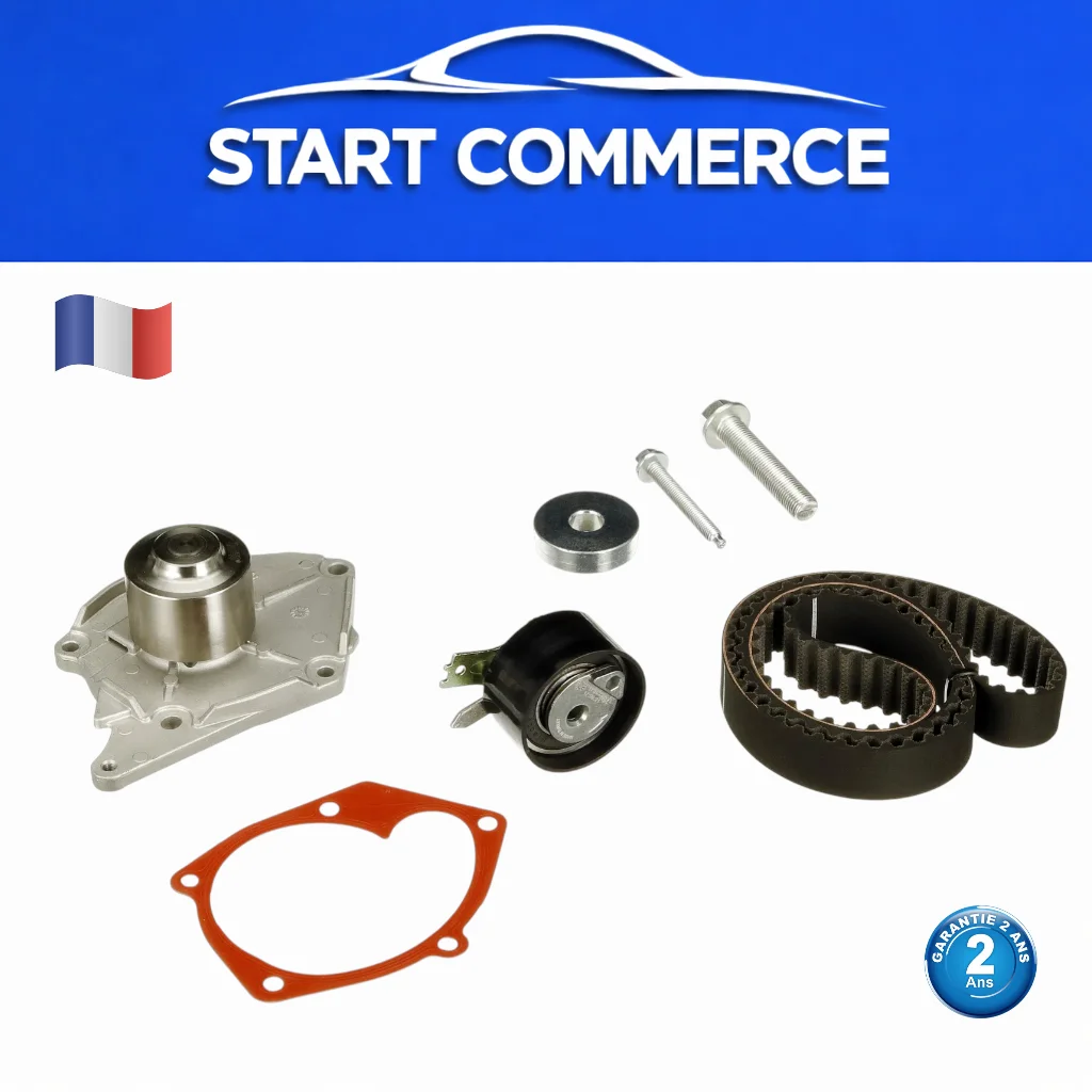 DOLZ kit distribution + pompe à eau renault clio