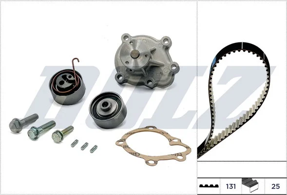 DOLZ kit distribution + pompe à eau chevrolet