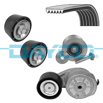 Dayco Kit courroie striée HD