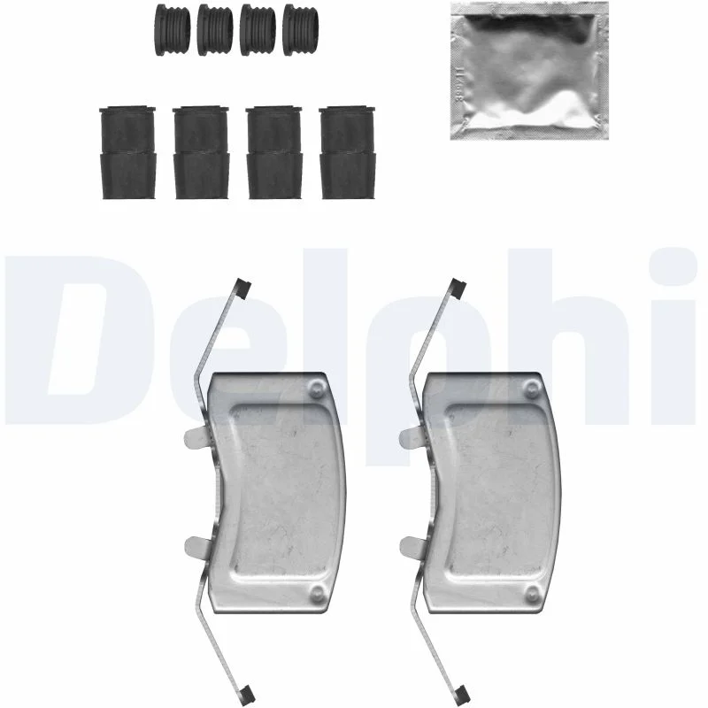 DELPHI kit accessoires plaquettes de frein