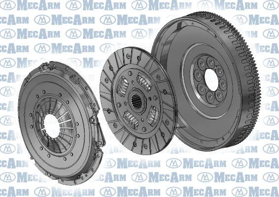 MECARM Kit embrayage 3 pièces pour Galaxy / Sharan 1.9 TDI