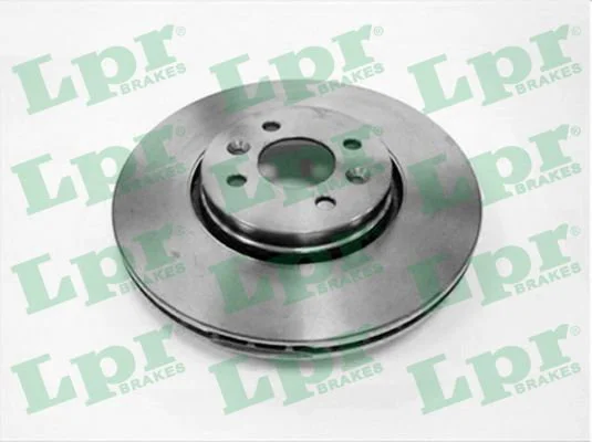 LPR jeu de 2 disques de frein pour scenic d300