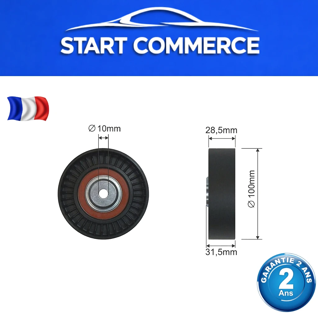 NTY galet enrouleur des courroies de distribution