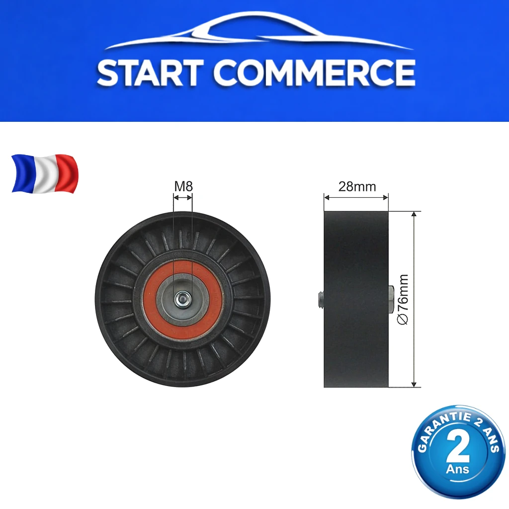 NTY galet enrouleur des courroies de distribution