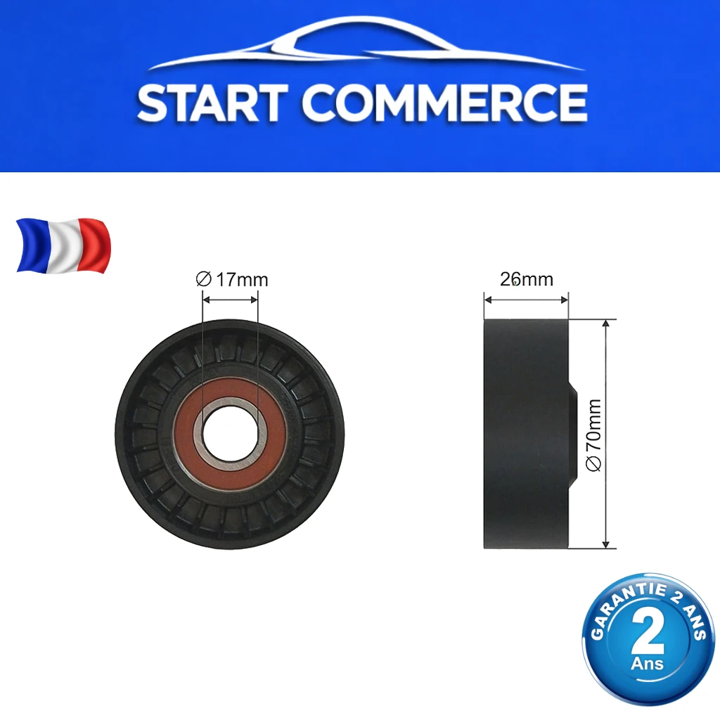 NTY galet enrouleur des courroies de distribution