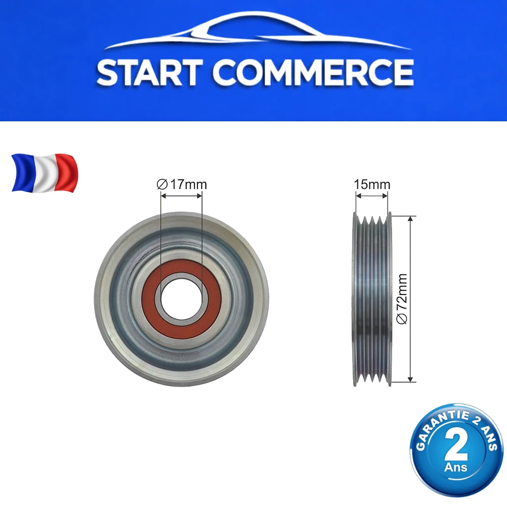 NTY galet enrouleur des courroies de distribution