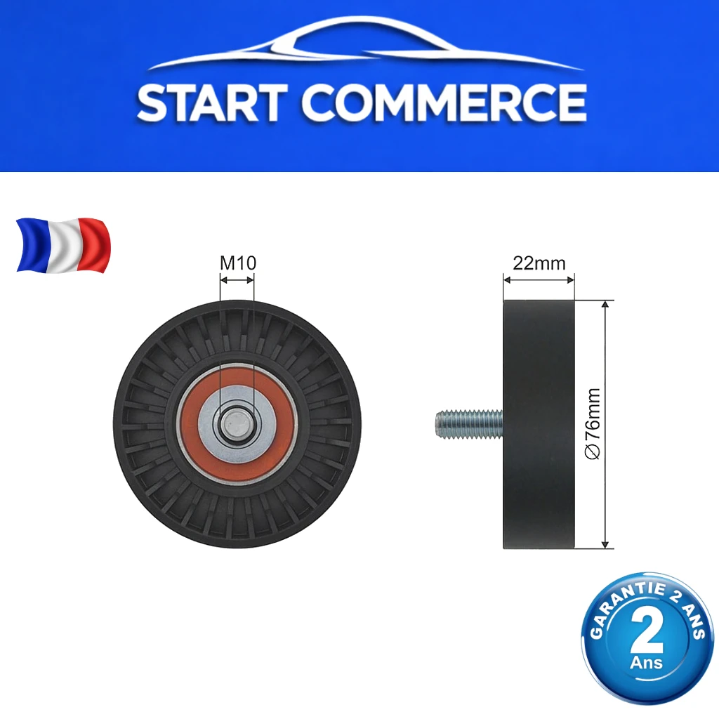 NTY galet enrouleur des courroies de distribution