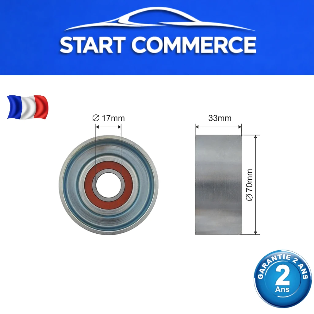 NTY Galet enrouleur des courroies de distribution