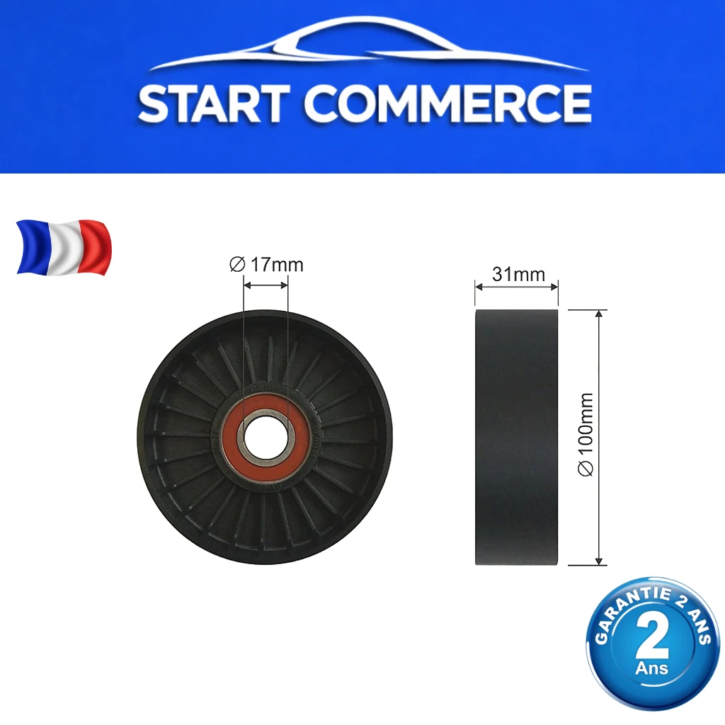 NTY GALET ENROULEUR DES COURROIES DE DISTRIBUTION