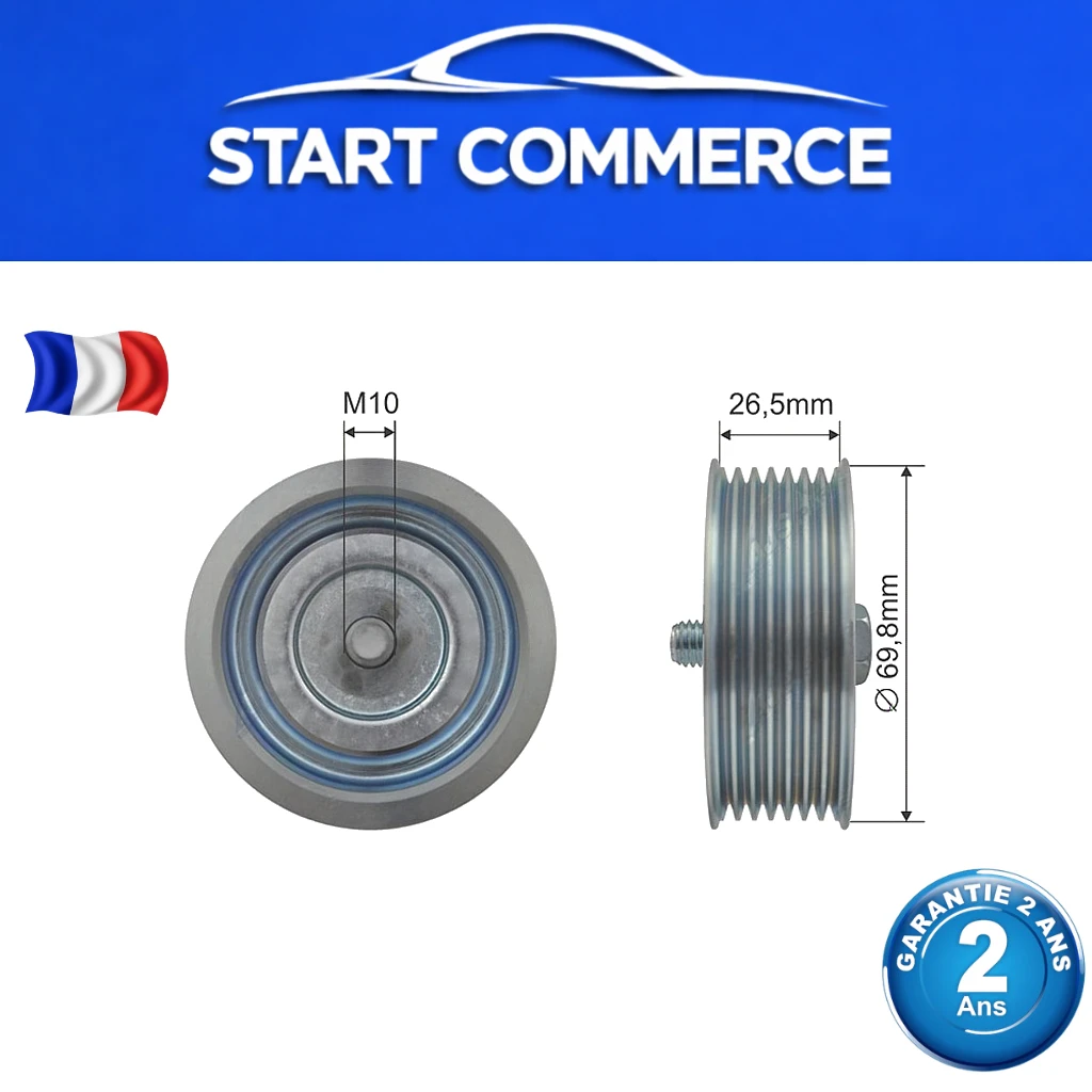 NTY GALET ENROULEUR DES COURROIES DE DISTRIBUTION