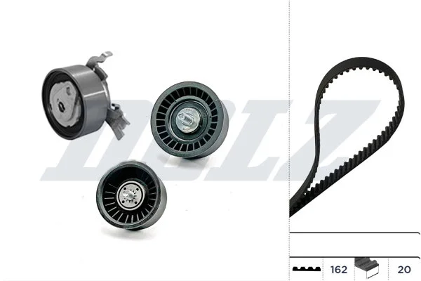 Dolz Kit de distribution OPEL CORSA
