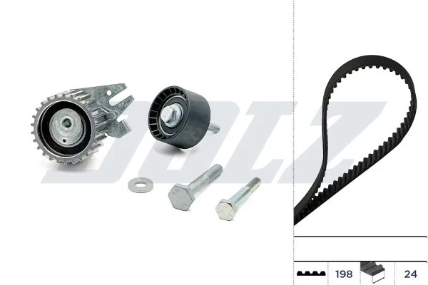 Dolz Kit de distribution ALFA ROMEO 147