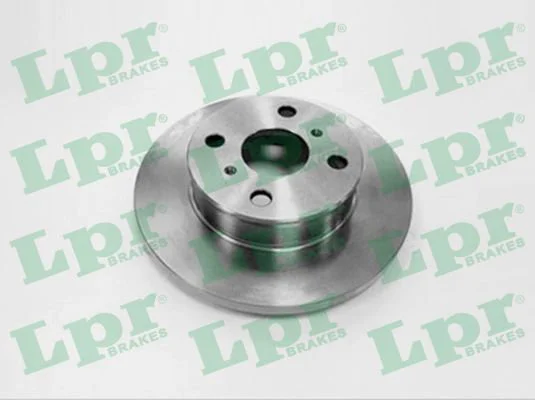 LPR Jeu de 2 disques de frein pour Toyota