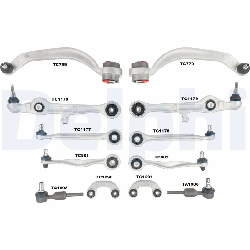 DELPHI bras de suspension kit aluminium
