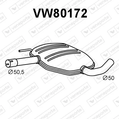 VENAIR durite silicone passat iii 1.6/1.8/1.9/2.0 gl/gt/tdi 04