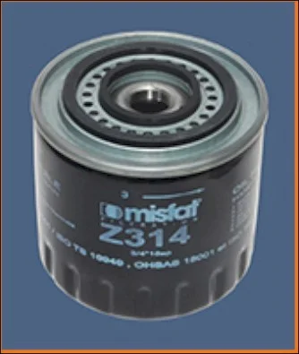 MISFAT FILTRE A HUILE POUR RENAULT