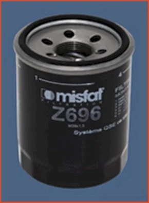 MISFAT Filtre à huile pour Isuzu